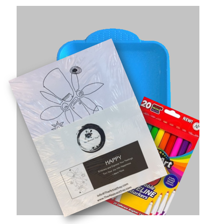 Abstract Designs Coloring Set