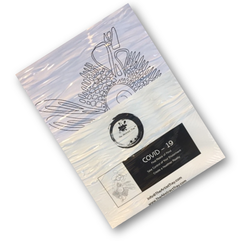 "COVID" Abstract Coloring Pages - Release Fear Of Illness